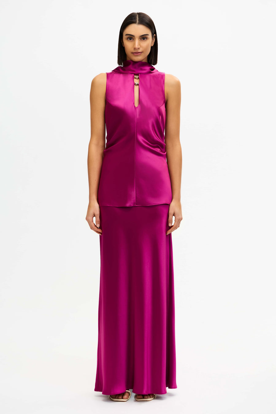 ACLER ONLINE AU SHORTGREEN MAXI SKIRT