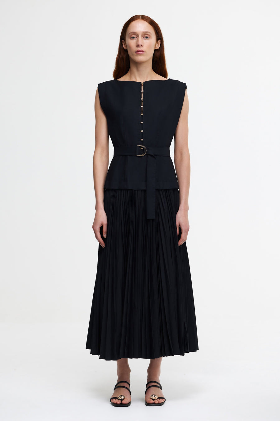 ACLER ONLINE AU BRINDLEY MIDI DRESS