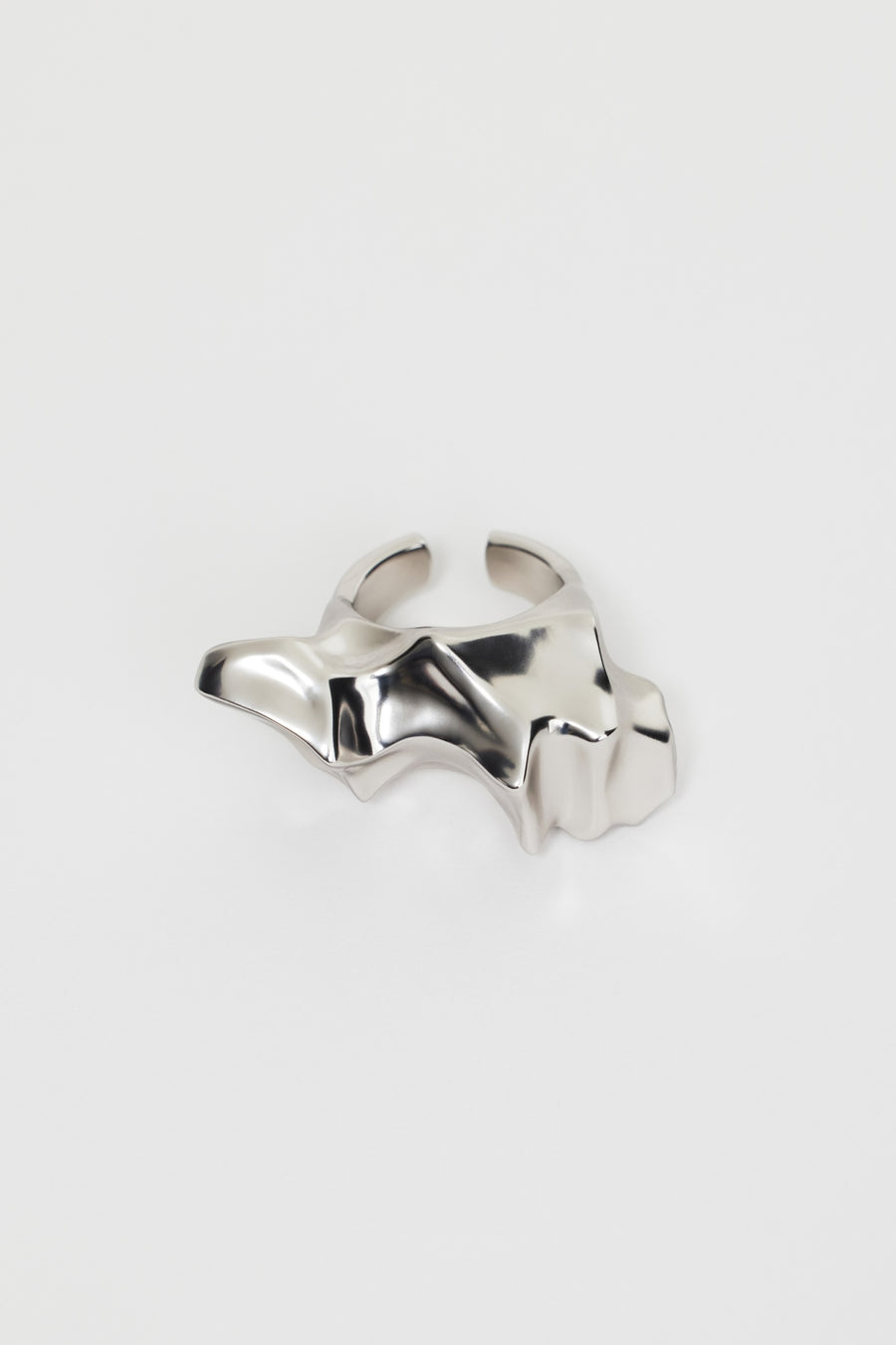 ACLER ONLINE AU ELFORD DOUBLE RING AJ241018R-SILVER-SIL-OS