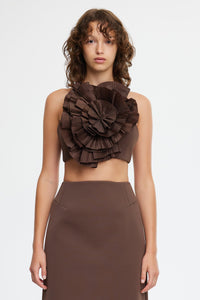 アクレント　ACLENT Frill ribbon tops Free People Women's Alana Lace Tank Top | TYLER'S