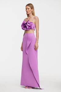 Acler Online AU Mulberry Fitted Bustier Top, AU14 US10