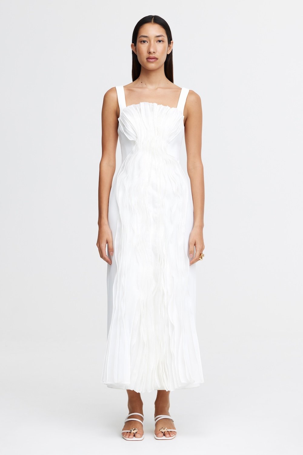 acler WIGBETH MIDI DRESS