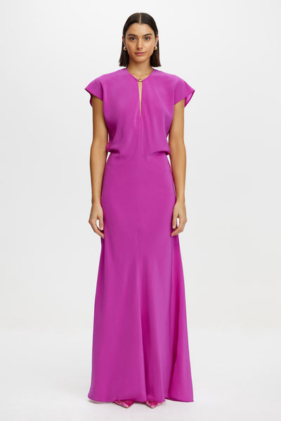 acler roade maxi dress Acler Online AU Women's Maxi Dress, Amethyst, AU6 US2