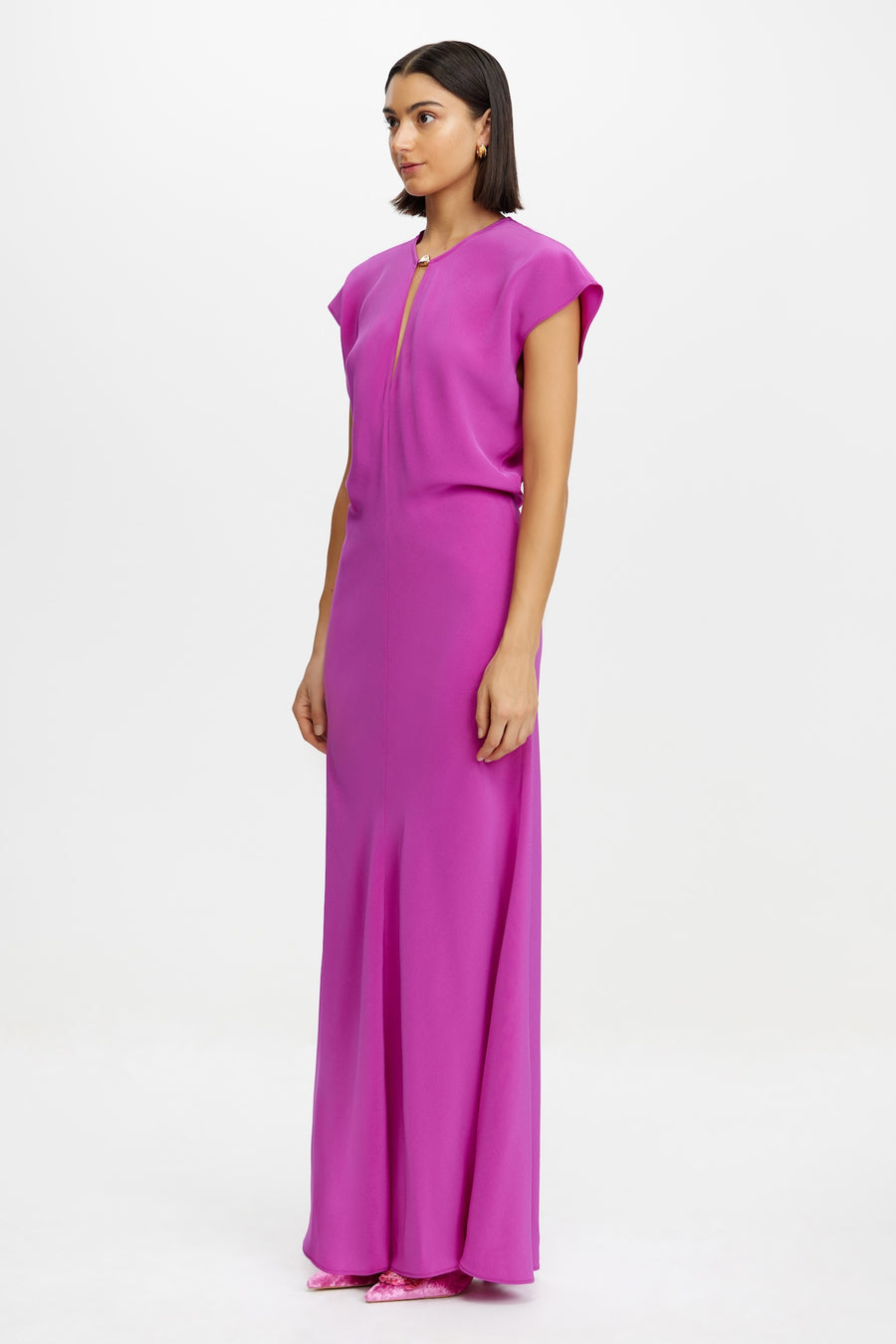 Acler Online AU Women's Maxi Dress, Amethyst, AU6 US2 Acler Online AU Women's Maxi Dress, Amethyst, AU6 US2