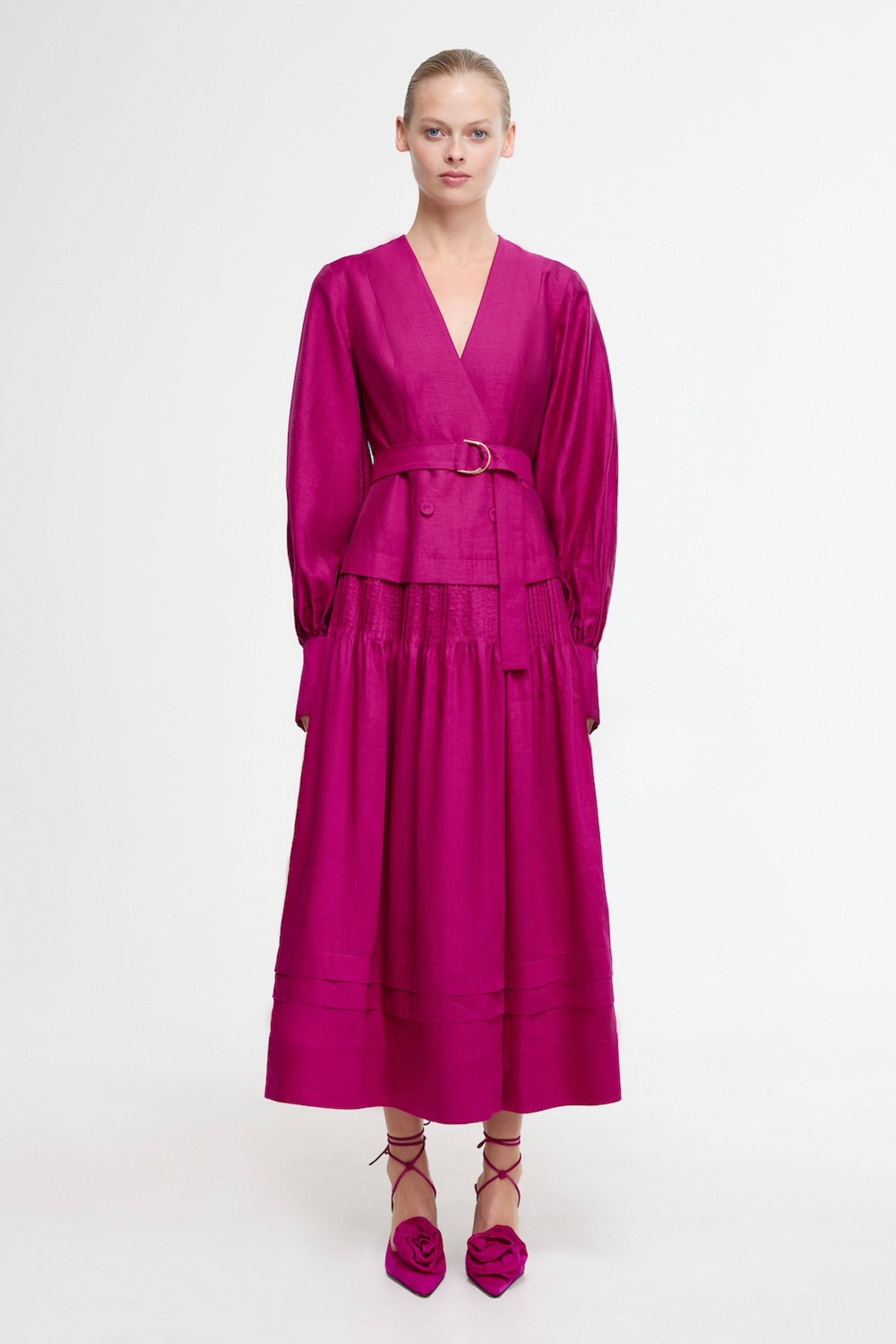 acler PENFOLD MIDI DRESS