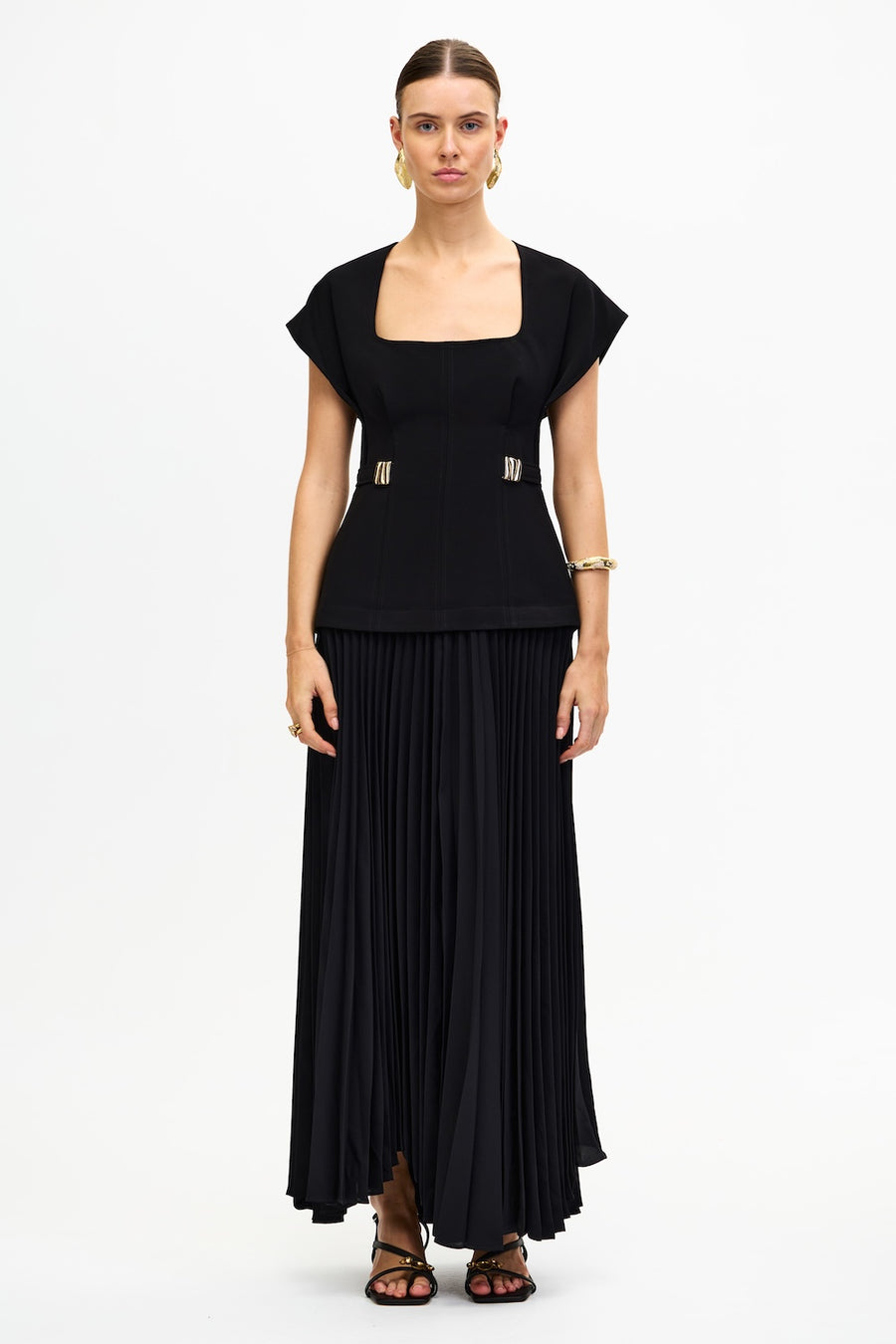 ACLER ONLINE AU BOLLOW MAXI DRESS
