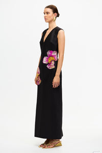 Eastonhill Sleeveless Maxi Dress in Black – Acler