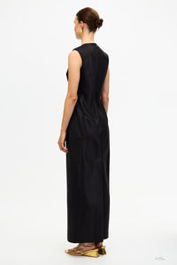 Acler Eastonhill Midi Dress in Black, Size 6 AU