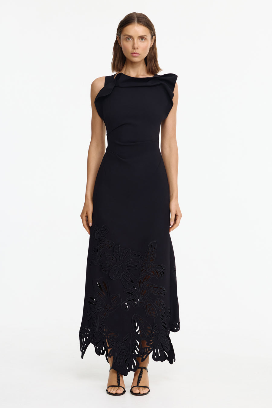 Acler Online AU Maxi Dress, Black, AU10/US6, Women Acler Online AU Maxi Dress, Black, AU10/US6, Women