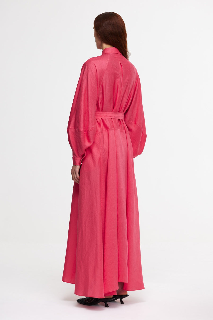 Acler Online AU Pennarly Maxi Dress, Berry Pink, AU8 US4 Acler Online AU Pennarly Maxi Dress, Berry Pink, AU8 US4