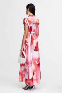 acler leasgill watercolor maxi dress HIGHLOW MAXI DRESS