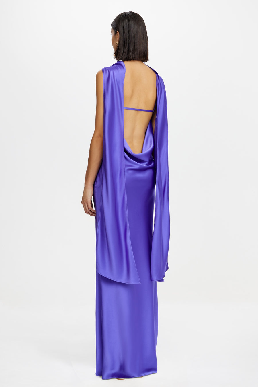 Acler Online AU Azure Purple Maxi Dress, AU14 US10 Acler Online AU Azure Purple Maxi Dress, AU14 US10