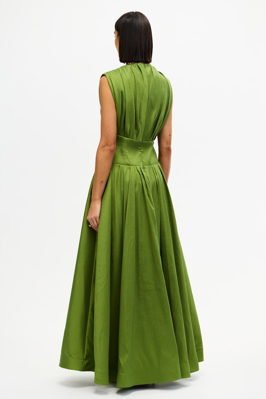 Acler Online AU Basil Green Maxi Dress, AU8 US4 Acler Online AU Basil Green Maxi Dress, AU8 US4