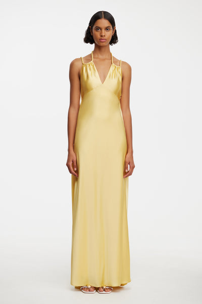 Acler Woodlake Maxi Dress | Showroom-X AU12 US8 / Sun Yellow Acler Woodlake Maxi Dress | Showroom-X AU12 US8 / Sun Yellow