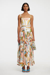knee length dresses for ladies Acler Women's Brayswick Midi Dress
