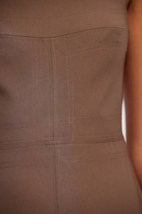 knee length dresses for ladies LEASGILL MIDI DRESS – Acler