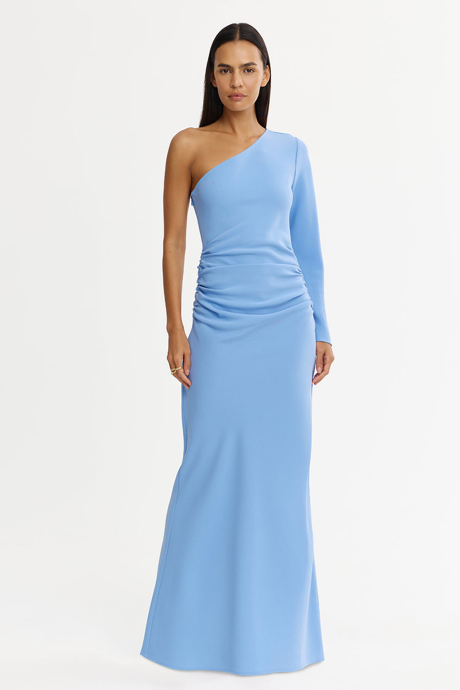 acler newbewick maxi dress Acler Online AU Lake Blue Maxi Dress for Women, AU12 US8