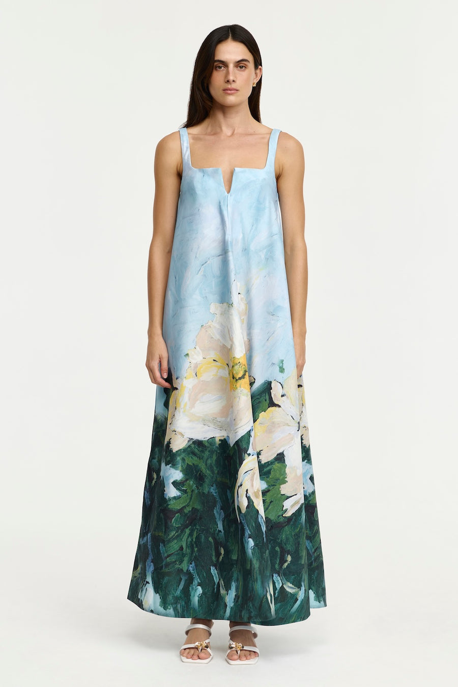 ACLER ONLINE AU EASTGREEN MAXI DRESS