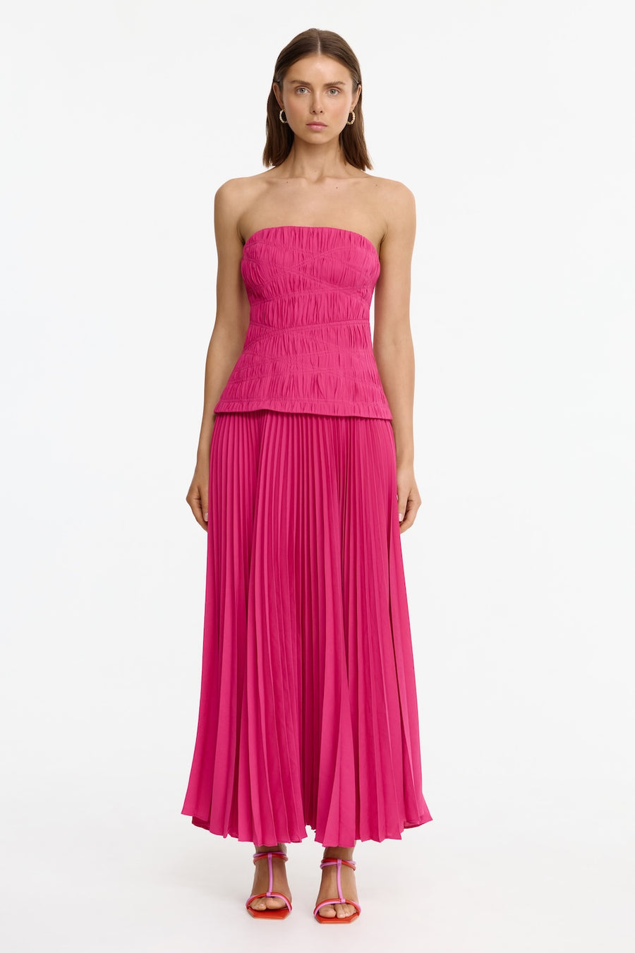 ROCKLAND MIDI DRESS