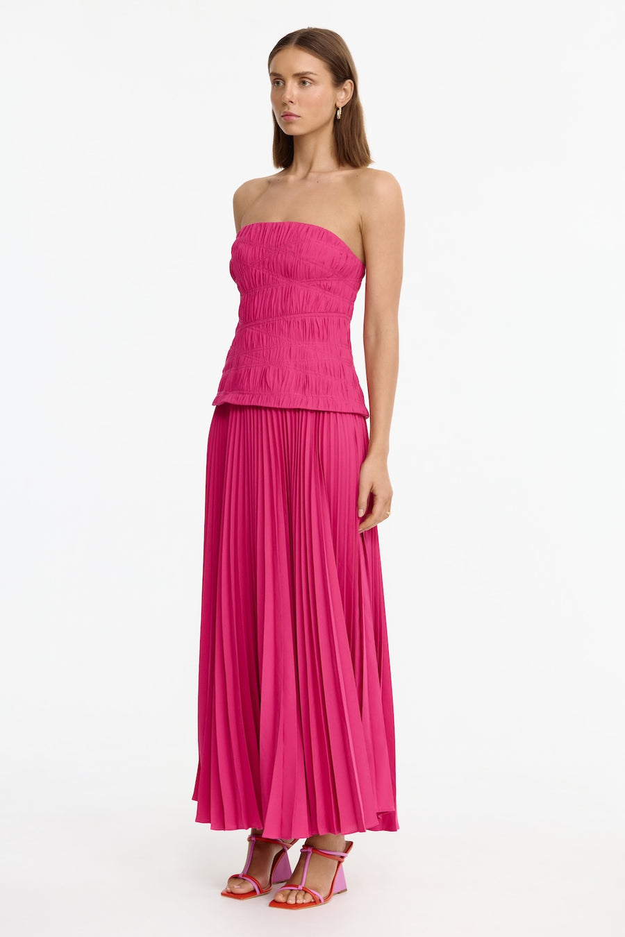 ROCKLAND MIDI DRESS