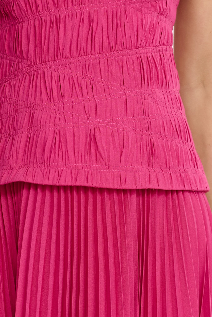 ROCKLAND MIDI DRESS