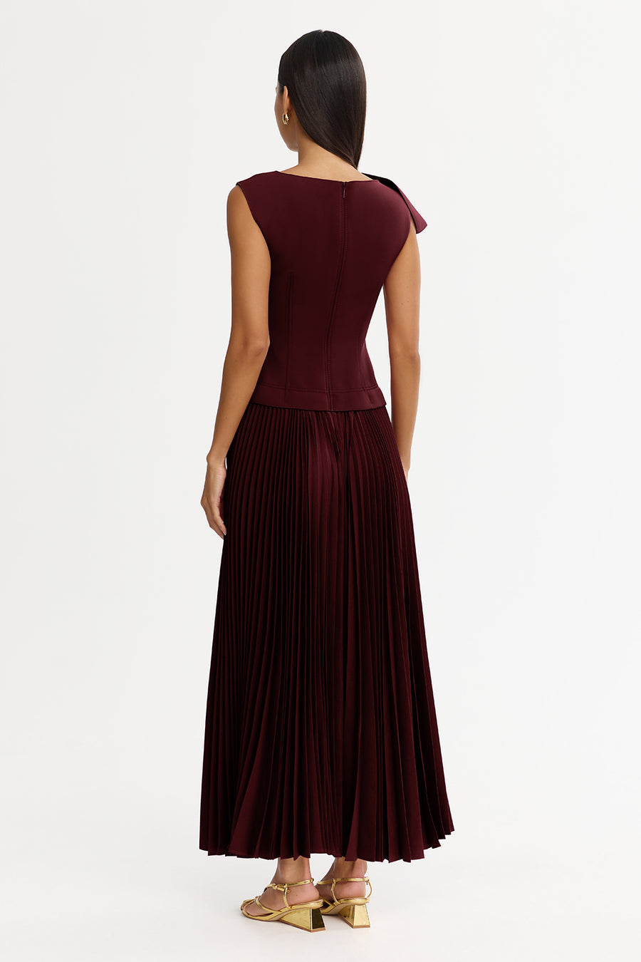 Acler Online AU Mahogany Midi Dress for Women, AU8 US4