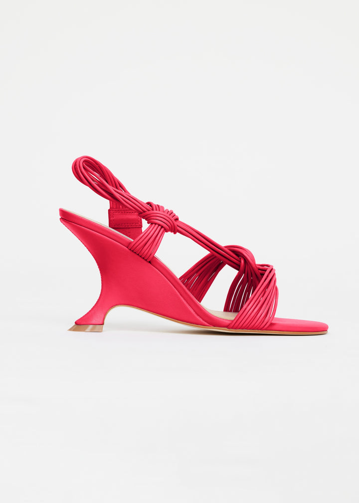 SHOES_AJ241007F IVERLY KNOT WEDGE POMMEGRANATE 1