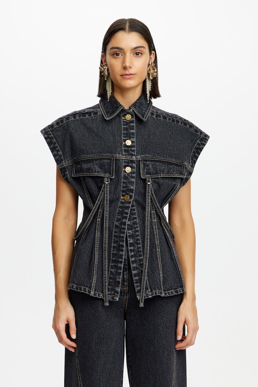 STAPLE-AL2507005T​_POULTON_TOP-BLACK-1jpg
