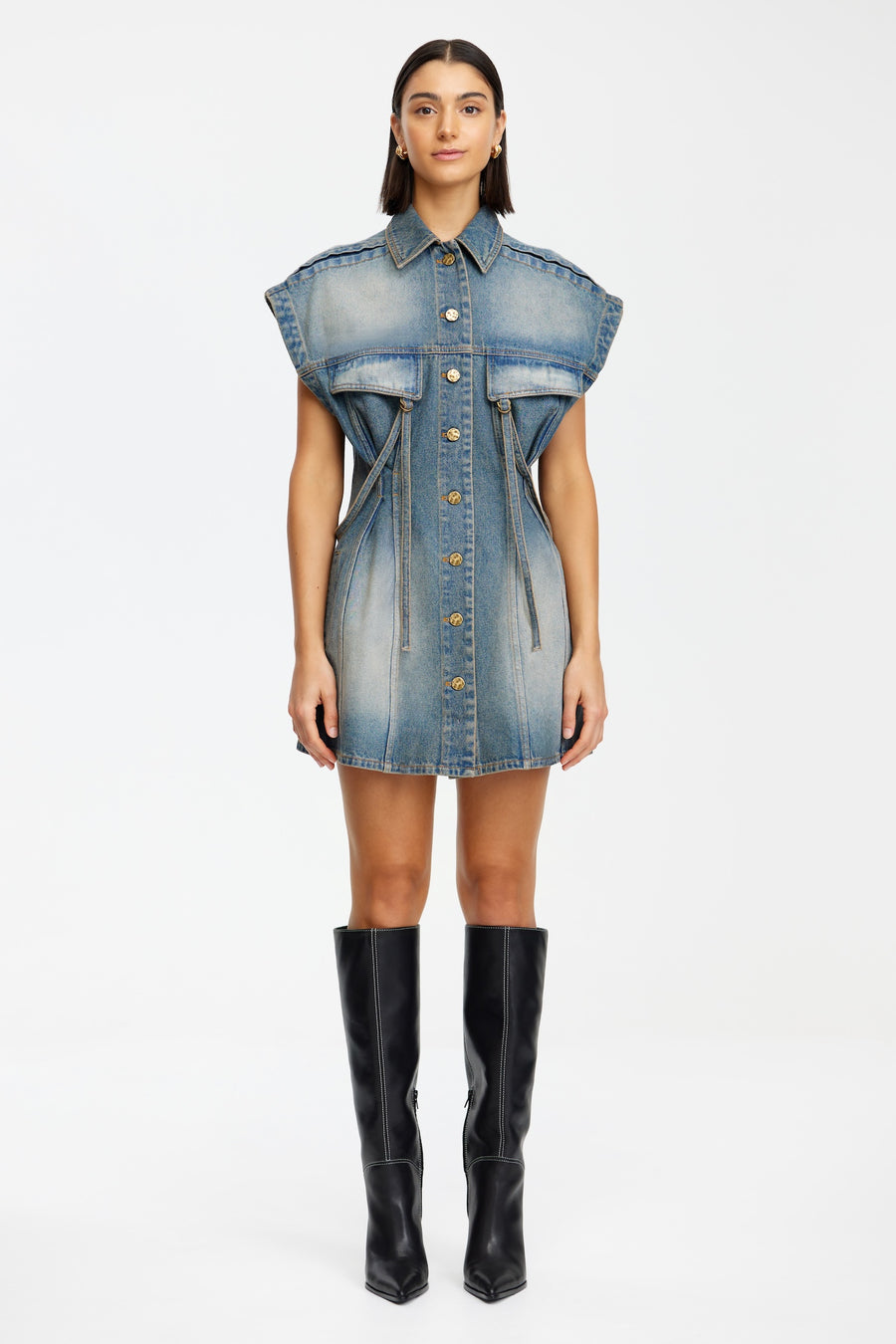 STAPLE-AL2507067D_NEWLANE_MINI_DRESS-VINTAGE_WASH-1jpg