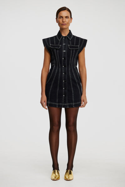 acler delton shirt dress Acler Delton Shirt Dress size 12