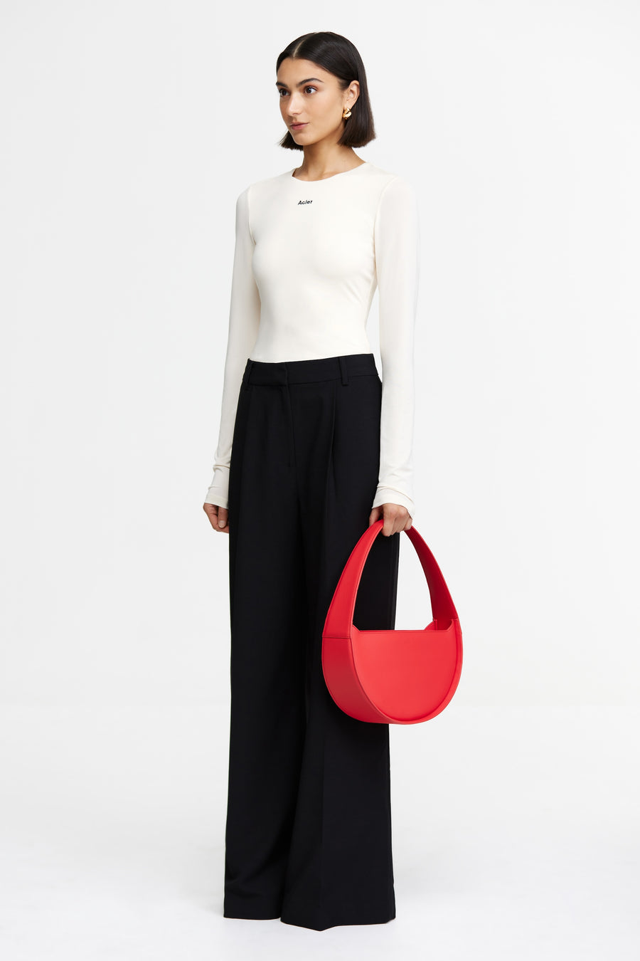 STAPLE_AL2504130P_ROUNDLE_PANT BLACK 2
