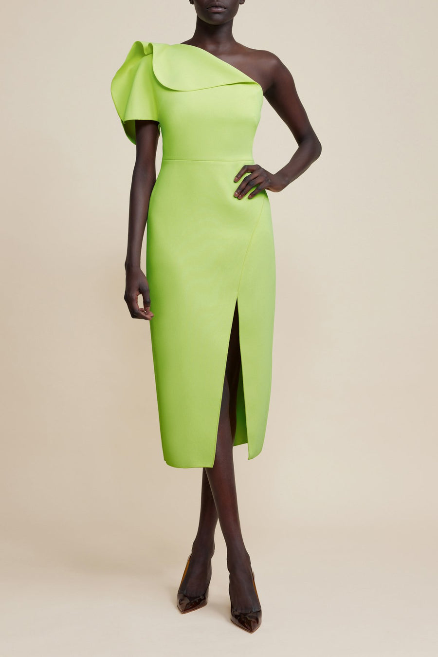 ROGERON MIDI DRESS